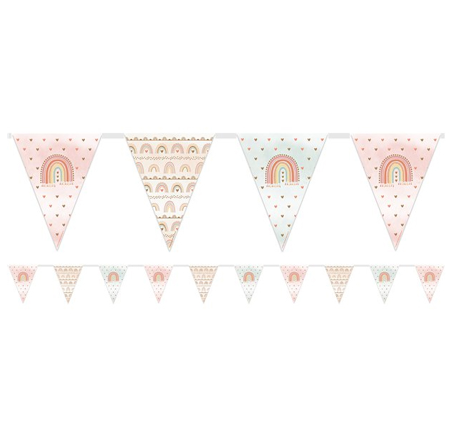 Vimpel - Flaggor - Boho Rainbow - 89 kr - Vimplar till kalas ...