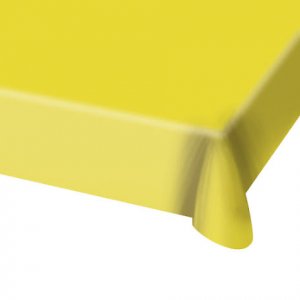 Bordsduk - Plast - Gul Bordsduk - Plast - Gul